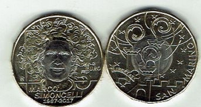 (afbeelding voor) 5 Euromunt San Marino 2017 UNC